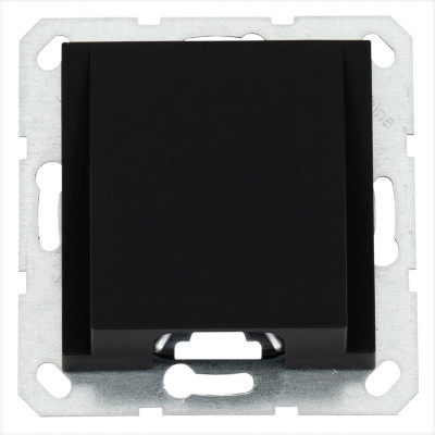 Вывод кабеля механизм черн. матов. soft touch Jasmart G8210PB