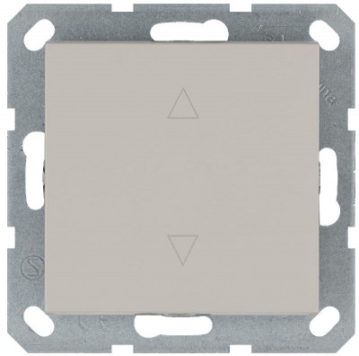 Выключатель для жалюзи 1-кл. 10А IP20 механизм тауп Jasmart G3018T