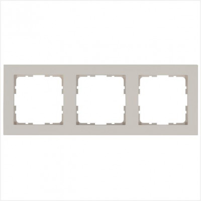 Рамка 3-м G-Classic тауп Jasmart G1003T