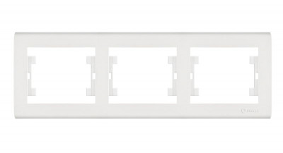 Рамка 3-м Manolya горизонт. бел. Makel 41001703