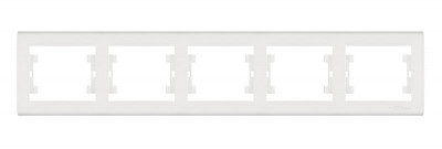 Рамка 5-м Manolya горизонт. бел. Makel 41001705