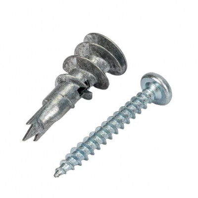 Дюбель Driva Metal 12х32 с саморезом 4.5х35 (уп.100шт) Промрукав PR08.26203