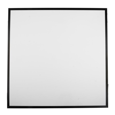 Светильник светодиодный ДВО PPL 588/G OPAL 40Вт 6500К IP40 588х588х25мм BLACK Грильято Pro JazzWay 5062047