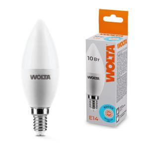 Лампа светодиодная 10Вт 6500К E14 WOLTA 25WC10E14