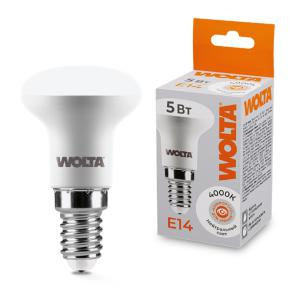 Лампа светодиодная 5Вт 4000К E14 WOLTA 25S39R5E14