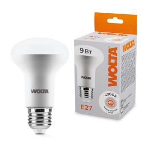Лампа светодиодная 9Вт 4000К E27 WOLTA 25S63R9E27