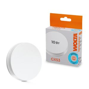 Лампа светодиодная 10Вт 6500К GX53 WOLTA 25W75R10GX53