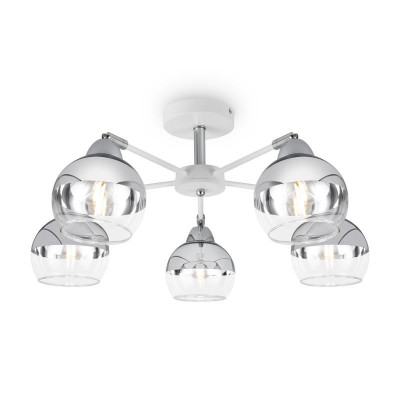 Светильник Jasper 60Вт E27х5 IP20 подвесной Freya FR5225PL-05W