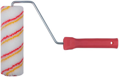 Валик 180мм 40/62мм ворс 11мм бюгель 6мм система с пластик. роликом полиакрил. КУРС 02553