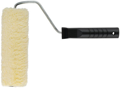 Валик 200мм с ручкой полиакрил. желт. КУРС 02593