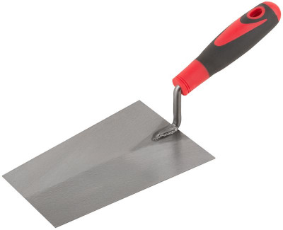 Мастерок каменщика 180мм прорезиненная ручка КУРС 04938