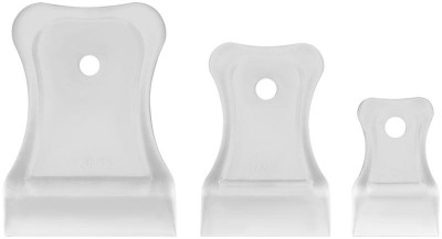 Набор шпателей 40; 60; 80мм пластик прозрачн. (3 предмета) КУРС 06882