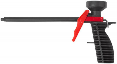 Пистолет для монтажной пены пластик. корпус пластик. трубка КУРС 14257
