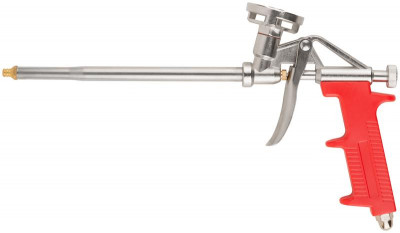 Пистолет для монтажной пены алюм. корпус КУРС 14264