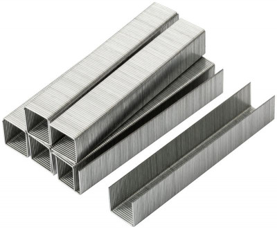 Скоба для степлера закален. 11.3х0.7мм 12мм тип 53 узкая (уп.1000шт) КУРС 31364