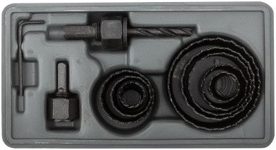 Набор пил круговых 19; 22; 29; 32; 38; 44; 51; 64мм кейс (8 предметов) КУРС 36736