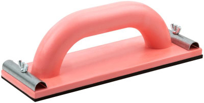 Терка для наждачной бумаги 230х80мм с метал. прижимом пластик. КУРС 39727