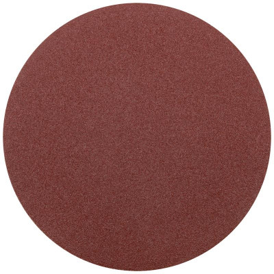 Круг шлифовальный сплошной (липучка) 125мм Р 80 алюм./оксидный (уп.5шт) КУРС 39774