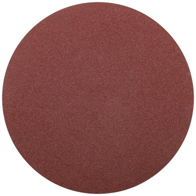 Круг шлифовальный сплошной (липучка) 125мм Р 100 алюм./оксидный (уп.5шт) КУРС 39775