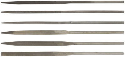 Надфиль 3х140/65мм (в ПВХ конверте) (уп.6шт) КУРС 42154