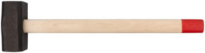 Кувалда кованая 8кг деревянная ручка в сборе КУРС 45028