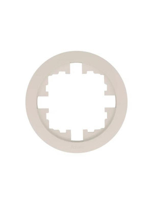 Рамка 1-м OSEN горизонт. круглая сл. кость LEZARD 744-9000-146