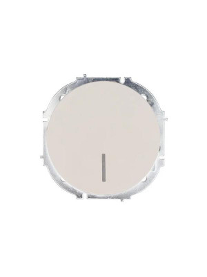 Выключатель 1-кл. СП OSEN 10А IP20 с подсветкой механизм сл. кость LEZARD 743-9088-111