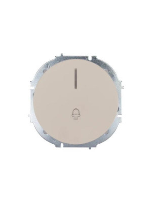 Кнопка звонка СП OSEN с подсветкой механизм сл. кость LEZARD 743-9088-108