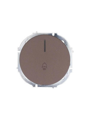 Кнопка звонка СП OSEN с подсветкой механизм шоколадLEZARD 743-7388-108