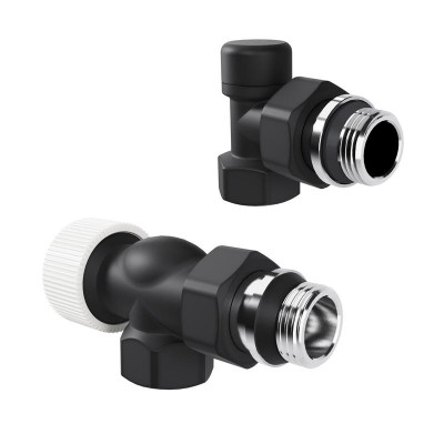 Набор термостатический осевой Design 1/2дюйм М30х1.5 черн. Royal Thermo НС-1640375