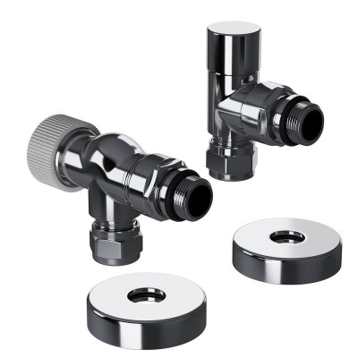 Набор термостатический осевой Design Pro 15мм М30х1.5 хром Royal Thermo НС-1646643