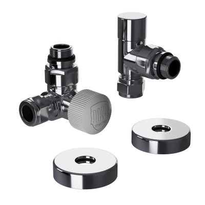 Набор термостатический трехосевой Design Pro 15мм М30х1.5 хром Royal Thermo НС-1646646