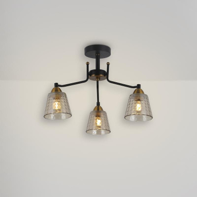 Люстра Capella 60Вт E27х3 IP20 Freya FR4017PL-03BBZ