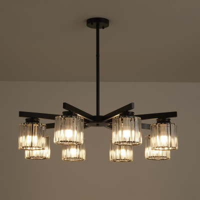 Люстра Ferrera 320Вт E27х8 IP20 Freya FR5474PL-08B