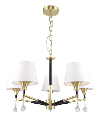 Светильник Euphoria 40Вт E14х5 IP20 подвесной Freya FR5239PL-05BBS