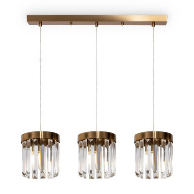 Светильник Evoke 40Вт E14х3 IP20 подвесной Freya FR5330PL-03BZ