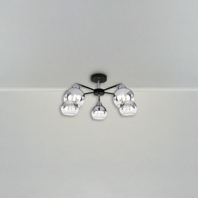 Светильник Jasper 60Вт E27х5 IP20 подвесной Freya FR5225PL-05B