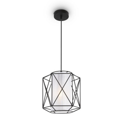 Светильник Mizar 60Вт E27х1 IP20 подвесной Freya FR4313-PL-01-BL