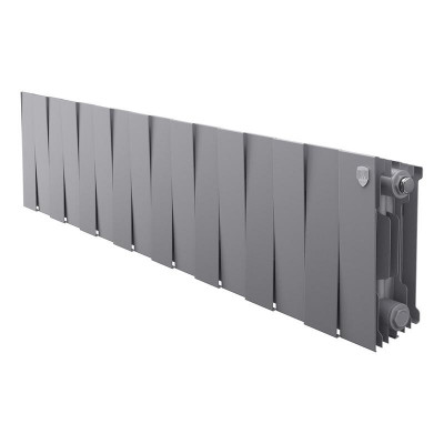 Радиатор PianoForte 200 16 секц. биметал. Silver Satin Royal Thermo НС-1346025
