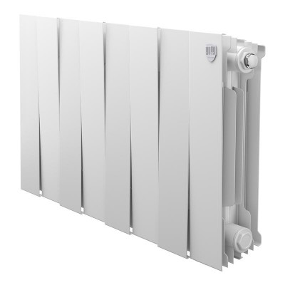 Радиатор PianoForte 300 8 секц. биметал. Bianco Traffico Royal Thermo НС-1346053