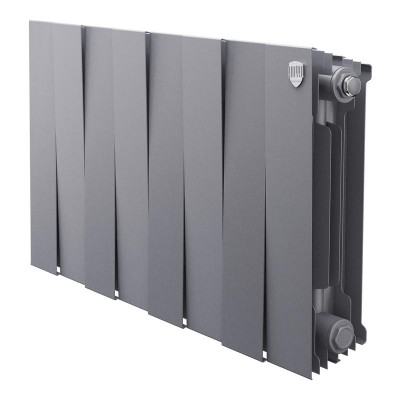 Радиатор PianoForte 300 8 секц. биметал. Silver Satin Royal Thermo НС-1346089