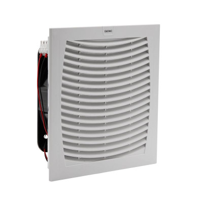 Вентилятор с фильтром ЭМС 480куб.м/ч 12В DC 255х255мм IP54 DKC R5MCV25012