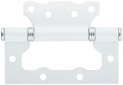 Петля дверная универс. ПНУ-100 без врезки полимер бел. 66301