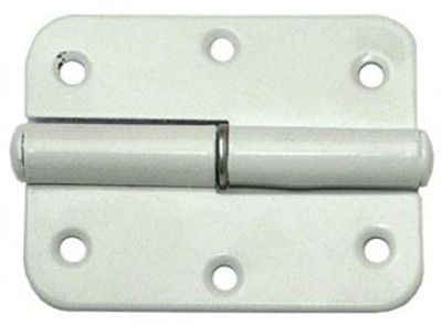 Петля накладная универс. 40мм бел. (уп.2шт) 66396