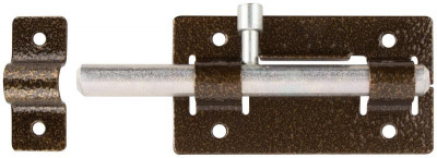 Засов накладной медь 66677