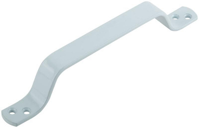 Ручка скоба плоская 125мм бел. 66799