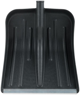 Лопата для уборки снега малая 360х400мм без черенка пластик. 68098