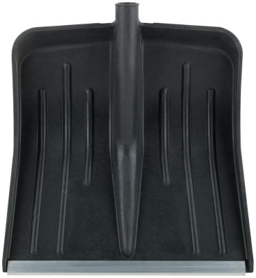 Лопата для уборки снега большая 420х420мм без черенка пластик. 68100