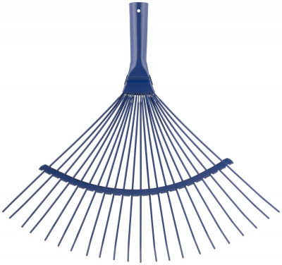 Грабли веерные проволочные 22 зуба 400х450мм без черенка 76942