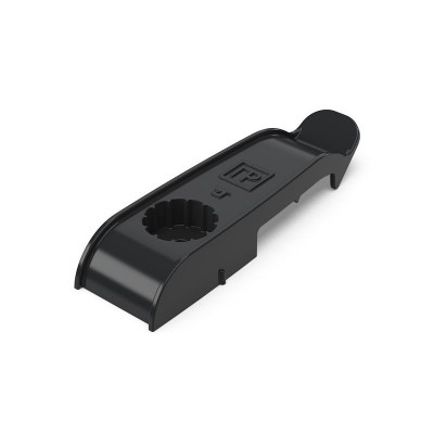 Держатель плоского кабеля двусторон. для прямого монтажа на 2 места в гофроящике черн. (уп.1200шт) Промрукав PR13.02864